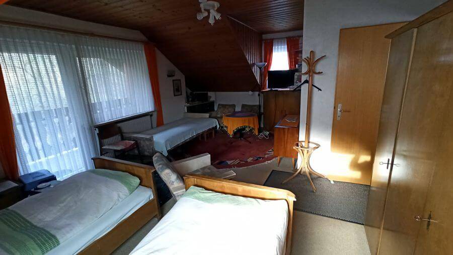 Wohnschlaf-gr.FW Wohnschlafzimmer große FeWo 2. Stock